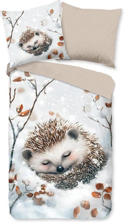 Traumschlaf Igel (Bettwäsche Set, 135x200 cm + 80x80 cm)