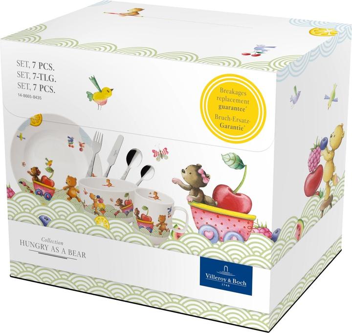 Image du produit Villeroy & Boch Set de 7 pièces EF Hungry as a Bear (Affamé comme un ours)