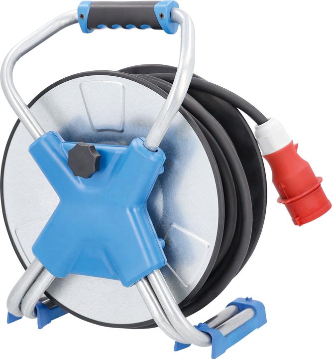 Produktbild As - Schwabe CEE Metallkabeltrommel mit Schutzisolierung (25 m, 2.50 mm²)