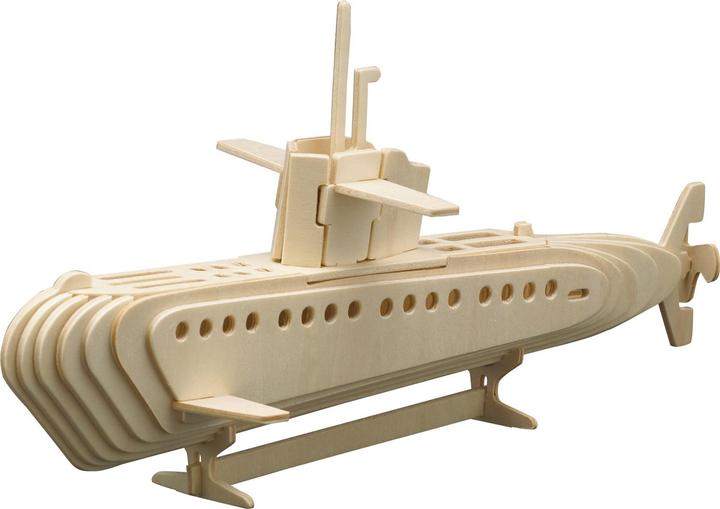 Pebaro Wooden kit submarine