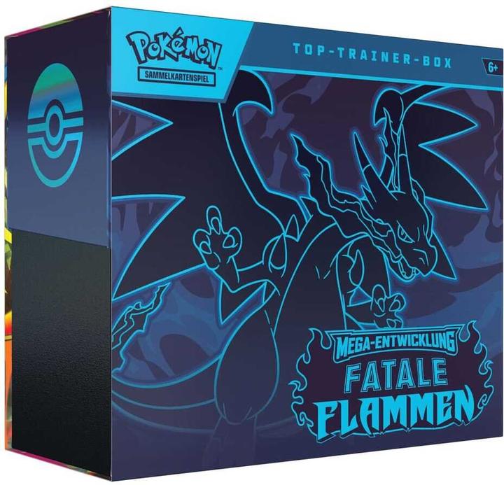 Pokémon ME02 Fatale Flammen Top Trainer Box DE (Deutsch, Elite / Top Trainer Box)