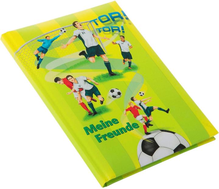 Produktbild Goldbuch Freundebuch Fussballer (A5, Harter Einband)