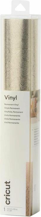 Actual product image Cricut Vinyl film Premium Metal Platinium 30.5 x 122 cm