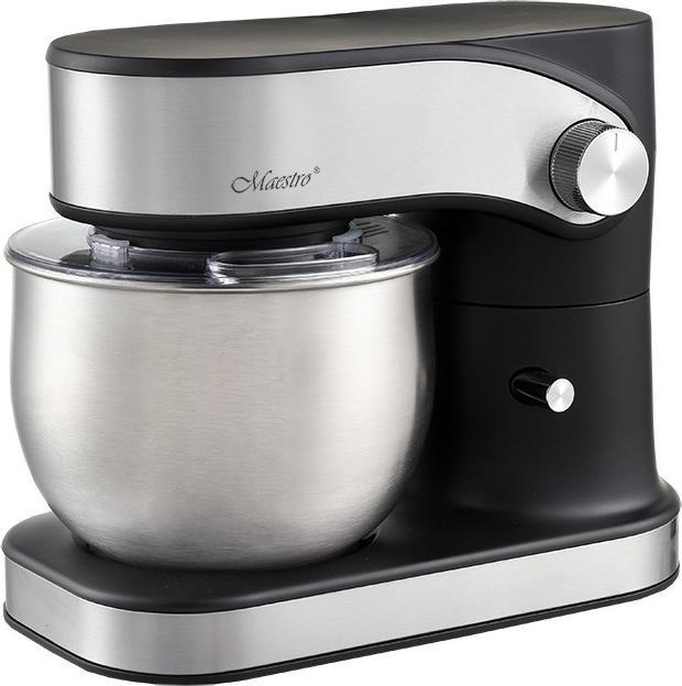 Maestro Feel-Maestro MR-557 Planetenmixer mit 3 l Schüssel 1200 W Schwarz (3 l, 1200 W)