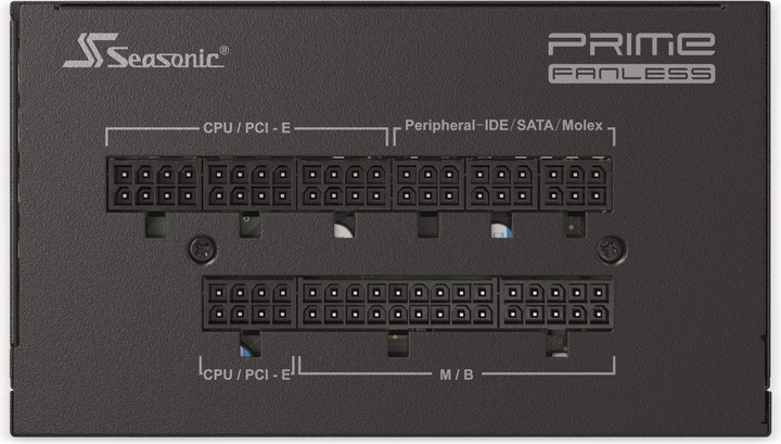 Actual product image Seasonic Prime PX-500 Fanless (500 W)