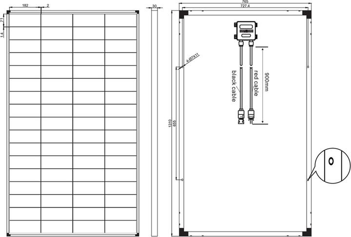 Actual product image Enjoy solar Perc 10BB (210 W, 11.60 kg)