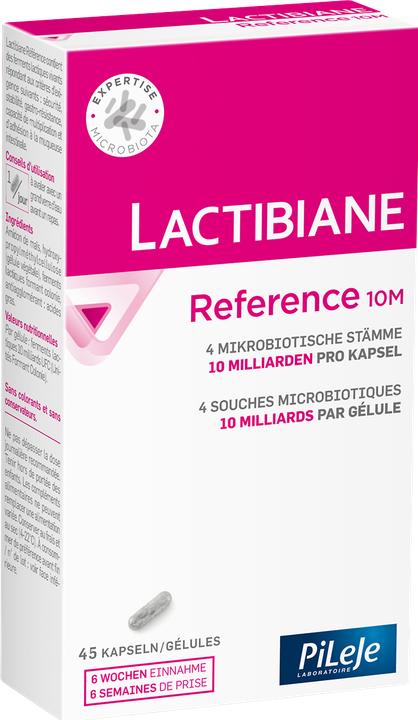Image du produit Lactibiane Référence 10M (45 pièce(s), Capsules, 51 g)