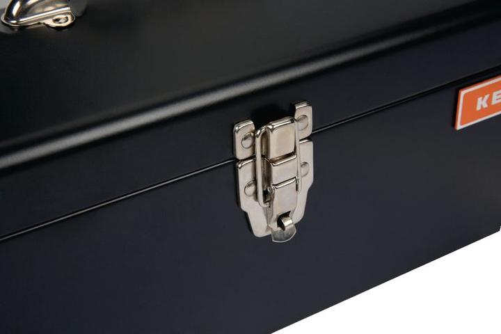Actual product image Kendo Metal tool box, empty