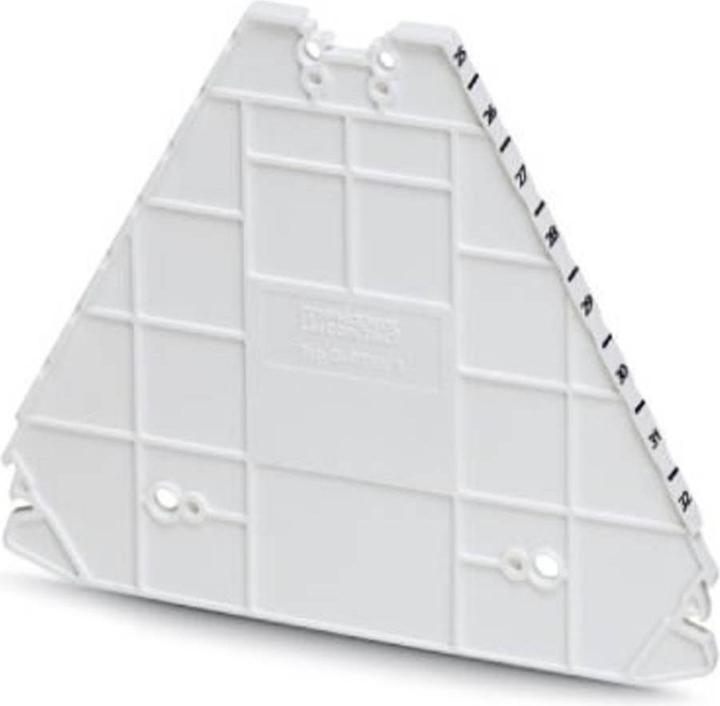 Phoenix End cap D-PTRV 8 WH 1-16