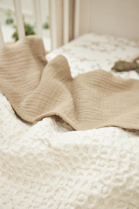Produktbild Meyco Baby Waffle Cotton babydecke gross - - 100x150cm