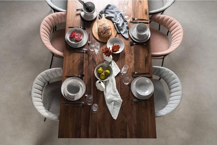 Produktbild Kare Design Teller Organic grau rund 26