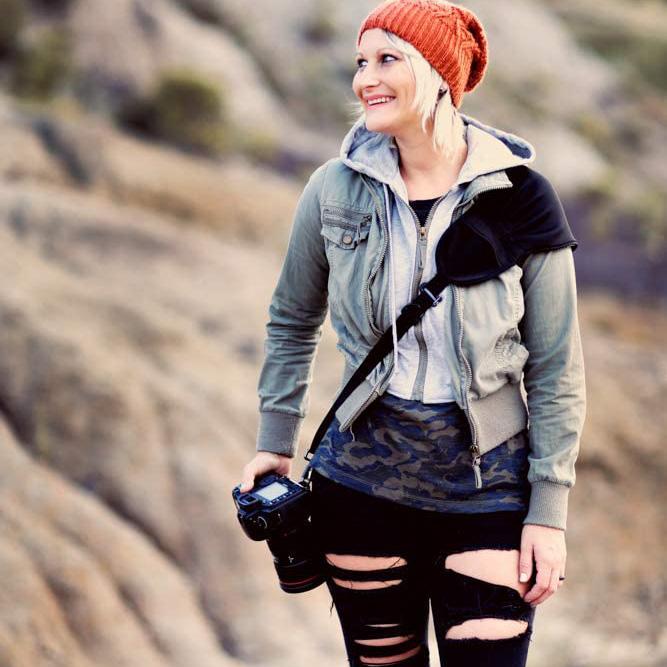 Productafbeelding Blackrapid Nicole Elliott - Ontworpen voor vrouwen Camerariem (Schouderriem)
