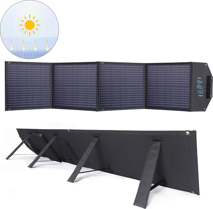 Actual product image Choetech Solar charger SC009-V2 (100 W, 4 kg)