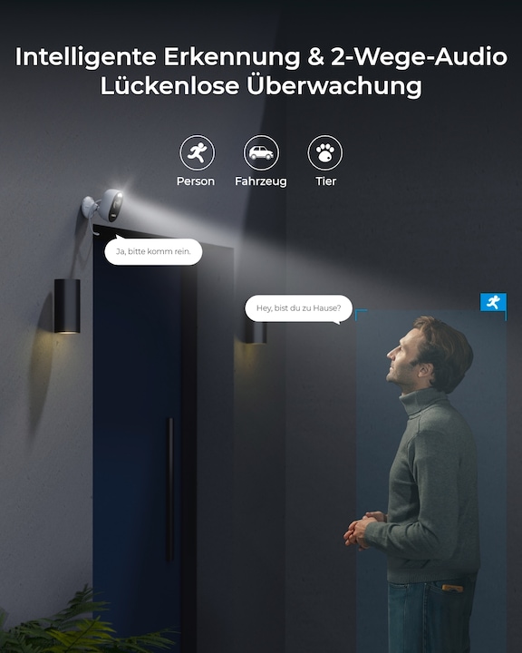 Actual product image Reolink Lumus Series E430-4MP (2560 x 1440 Pixels)