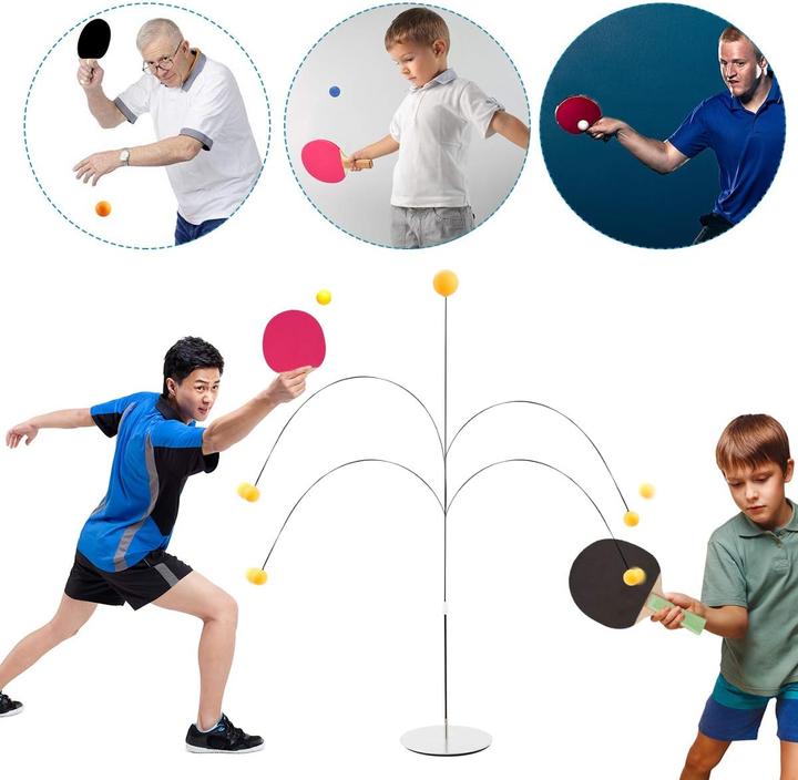 Actual product image Surplex Table tennis trainer set