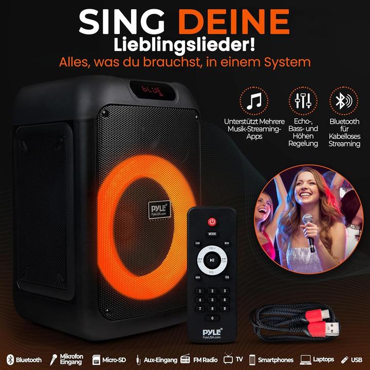 Image du produit Pyle Altoparlante Party Bluetooth