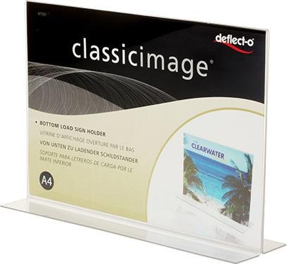 Actual product image Deflecto Tischaufsteller (A4, Across)
