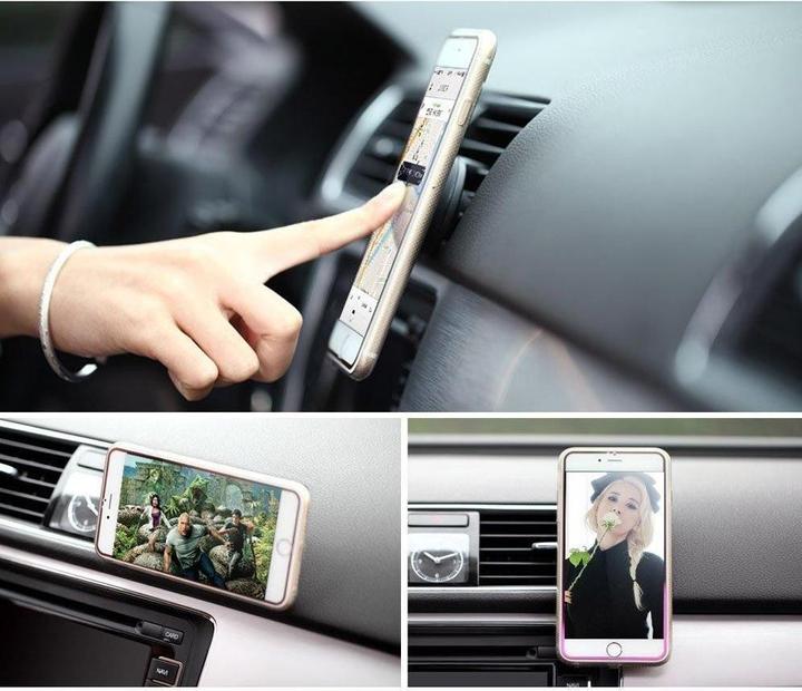 Image du produit Techly Porte-vent magnétique pour voiture Smartphone/GPS
