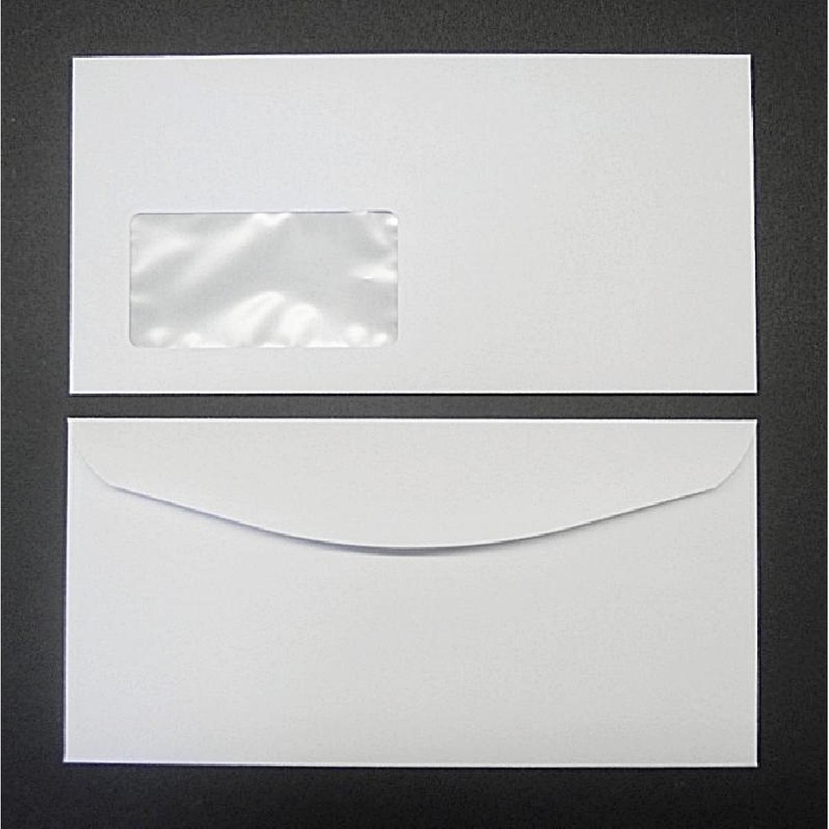 Thumbnail - Blanke, Briefumschlag, Kuvertierhüllen DIN C6/5 100g/qm gummiert Fenster VE=500 Stück weiss (C6/5, 500 x)