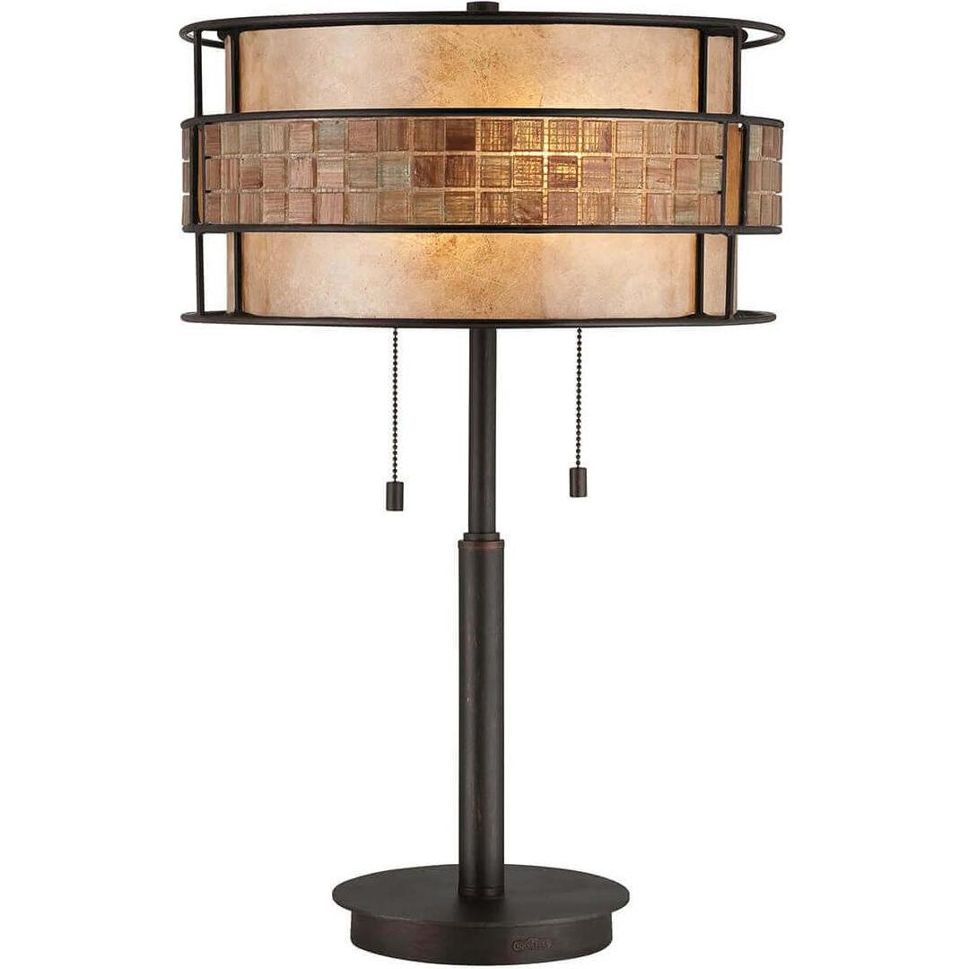 Thumbnail - Elstead Lighting, Tischlampe, Laguna Tischleuchte E27 2-fach Renaissance-Kupfer (E27)
