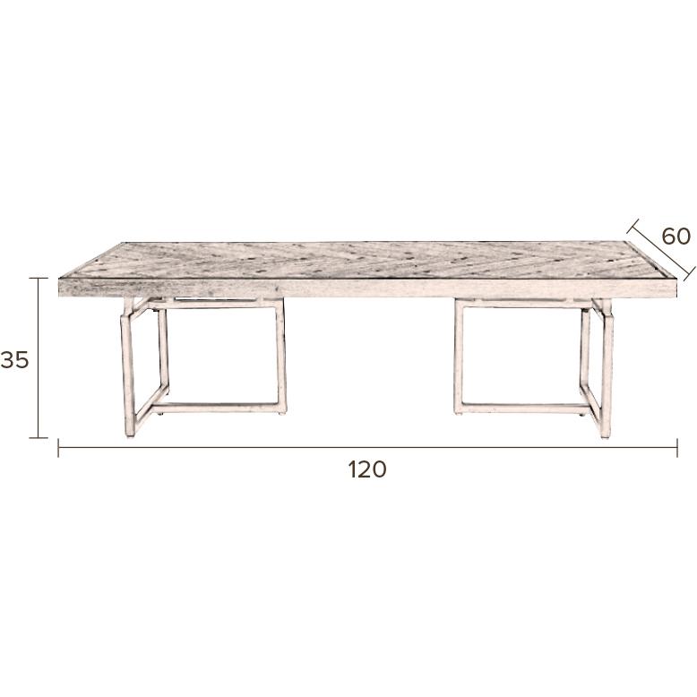 Thumbnail - Dutchbone, Couchtisch + Beistelltisch, Table (120 x 60 x 31 cm)