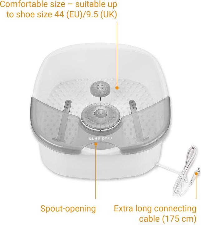 Actual product image Medisana Fusssprudelbad FS881