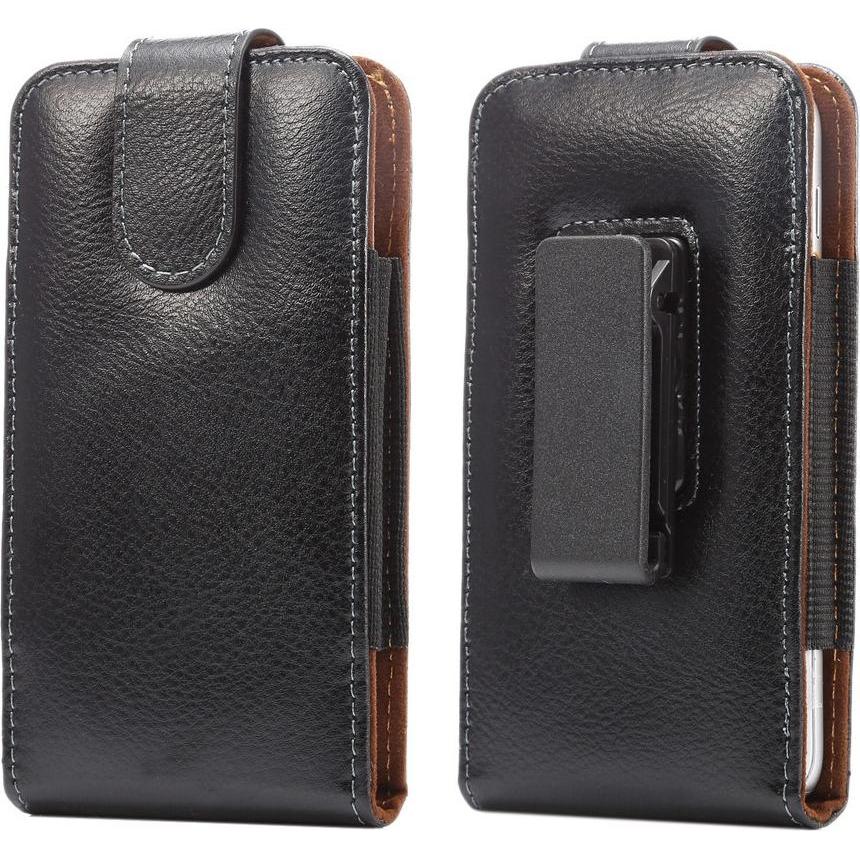 Cover-Discount Vertikale Gürteltasche M 360 drehbar (Apple iPhone X, Samsung Galaxy S7, Huawei P9), Smartphone Hülle, Sc...