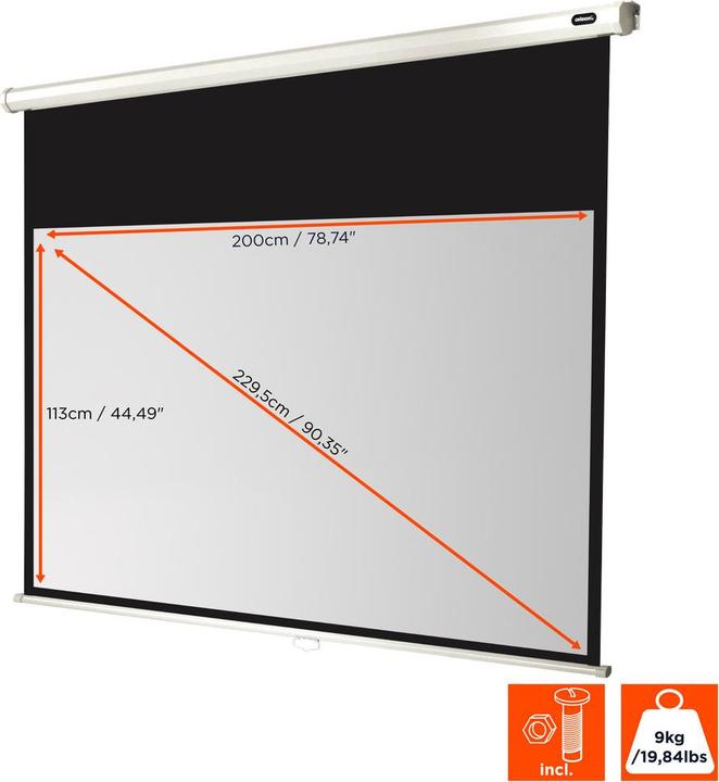 Actual product image Celexon Roller blind economy (90", 16:9)
