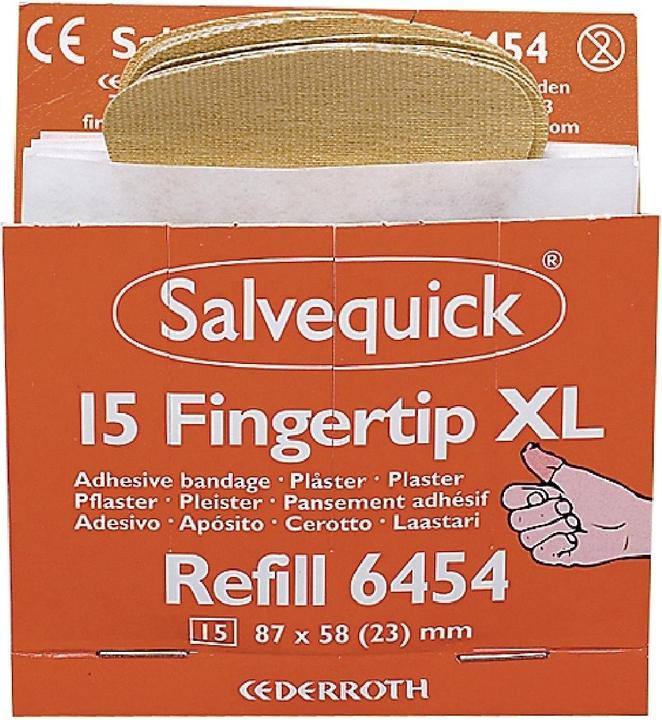 Söhngen Refill for SALVEQUICK, 6 packs of fingertip plasters, 15 each, pack of 6. (6 x)