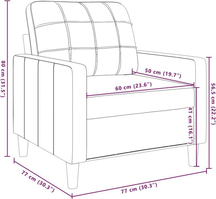 Produktbild vidaXL Miller (Polstergruppe)