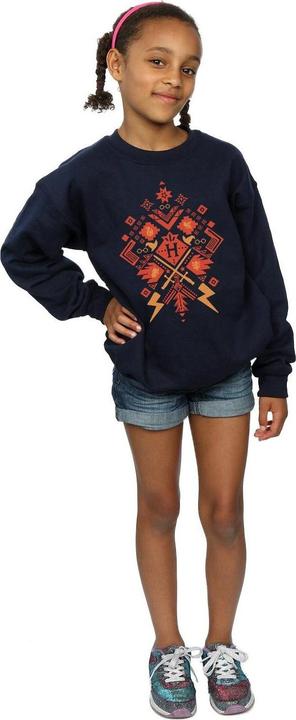 Produktbild Christmas Fair Isle Sweatshirt Mädchen (152, 158)