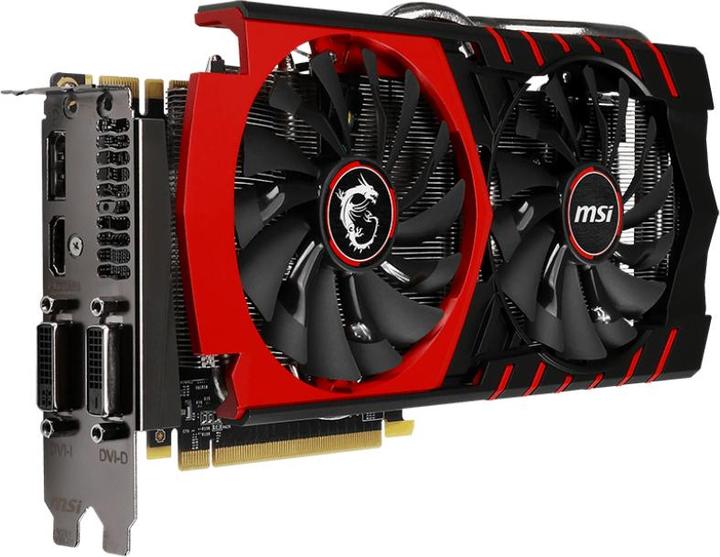 Actual product image MSI GeForce GTX 970 GAMING (4 GB, GDDR5)