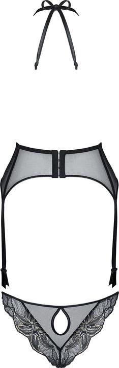 Produktbild Demoniq Strapshemd in schwarz/gold (L)