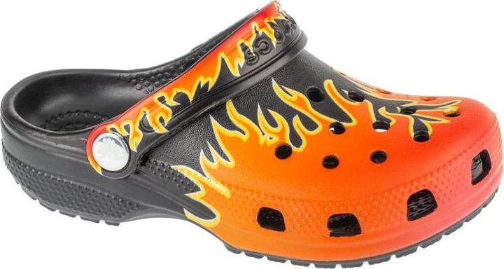 Actual product image Crocs K's Classic Flames Clog (29)