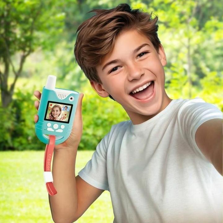 Immagine prodotto Canal Toys Video Walkie Talkies – Kinder Walkie Talkies mit Kamera & Bildschirm – 100 m Reichweite – (0.30 km)