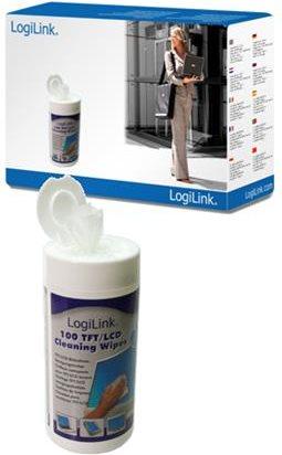 Image du produit LogiLink Chiffons de nettoyage pour écran (100 pièces) (100 x)