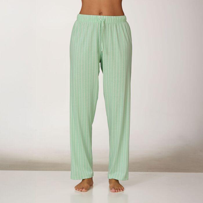Image du produit Artime lon de pyjama droit pour dames, rayé (S)