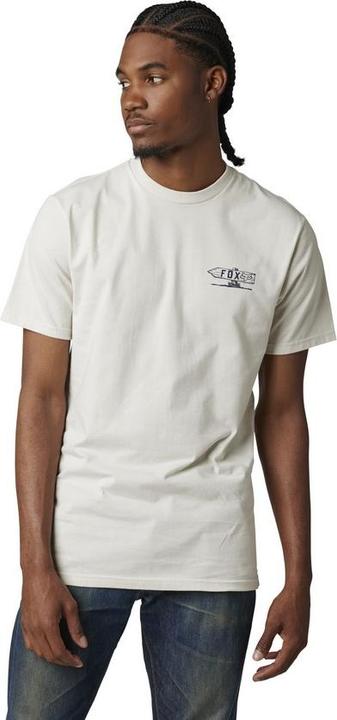 Actual product image Fox Tee 22 Net New Ss Prem Vin Wht S (S)