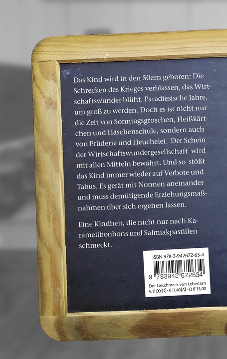 Produktbild Der Geschmack von Lebertran (Deutsch, Cornelia Ertmer, 2018)