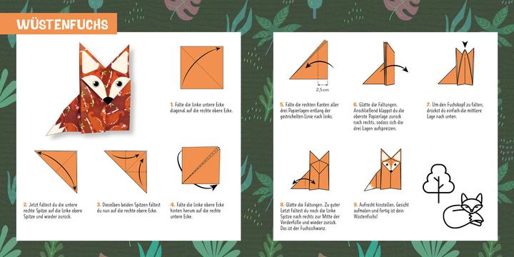 Actual product image 88 x Origami Kids - Wild Animals