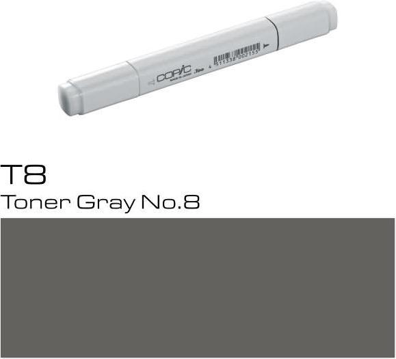 Image du produit Copic Marqueur graphique Classic Type T - 8 (T-8 - Toner Gray No.8, 1 x)