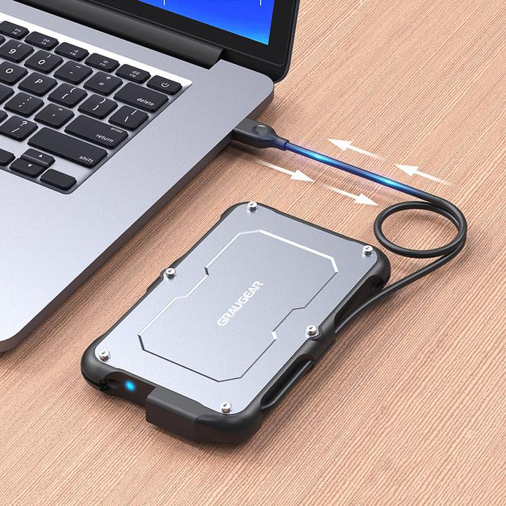Productafbeelding Graugear Externe harde schijf behuizing 2,5" HDD/SSD USB 3.2 spat uit elkaar (2.5")