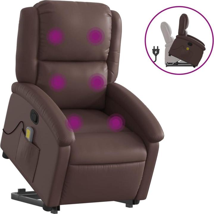 Produktbild vidaXL Massagesessel mit Aufstehhilfe