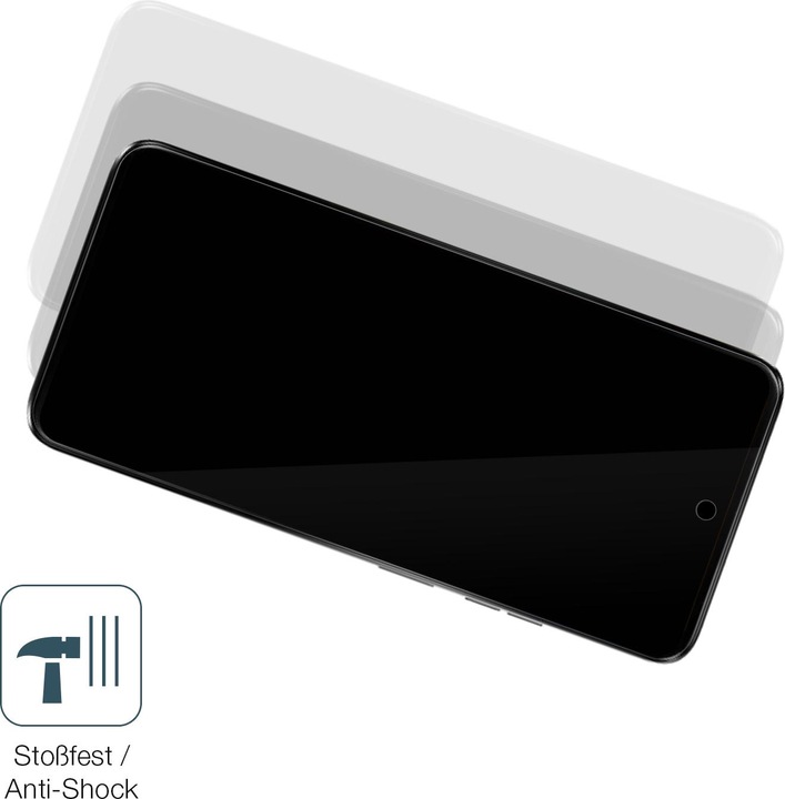 Actual product image Dipos Anti-Shock Screen Protector Clear (1 Piece, Motorola Moto G34)