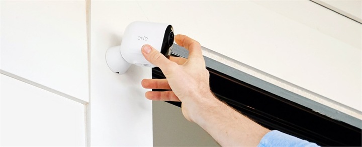 Actual product image Arlo Ultra 2 Spotlight camera, add on camera black (3840 x 2160 pixels)