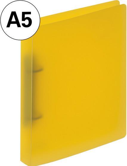 Actual product image Kolma Ring binder Easy A5 2 rings filling height 1.6 cm yellow (A5, 30 mm, 1 Piece)