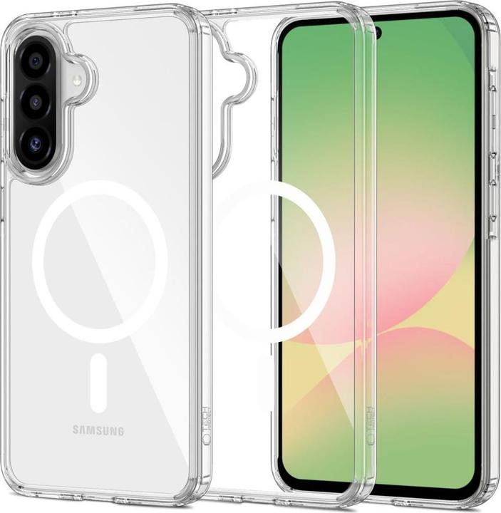 Immagine prodotto Tech-Protect FlexAir Hybrid MagSafe Case for Samsung Galaxy A56 5G - Transparent (Samsung Galaxy A56 5G)