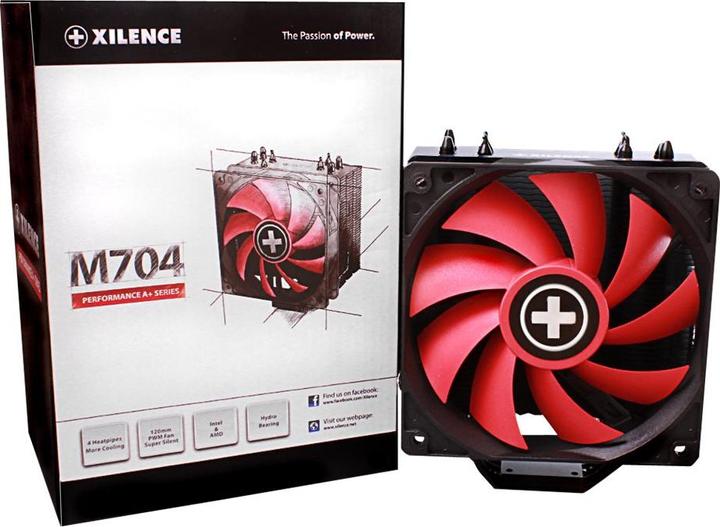 Produktbild Xilence M704, 700-1600 U/min, 70 CFM, 18-32.5 dB, PWM, 122. (160 mm)