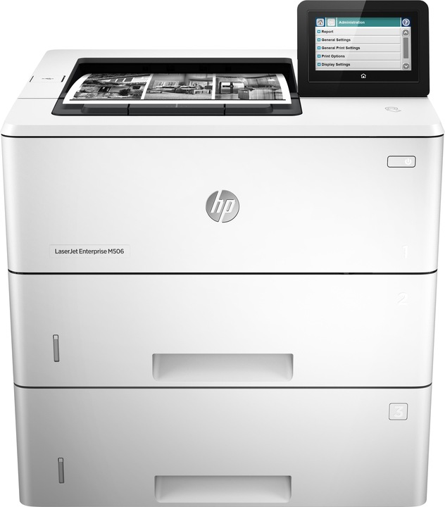 HP M506x LaserJet Enterprise (Laser, Black and white)