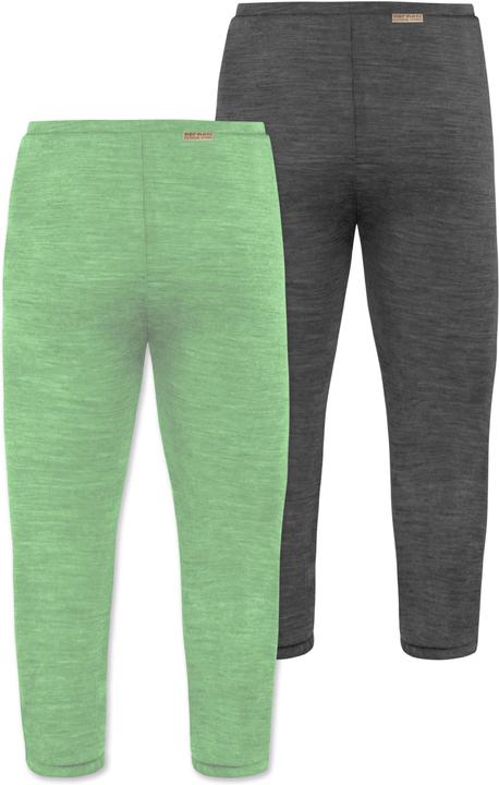 Produktbild Normani 2er Pack Baby Merino Unterhose mit Füssen - 9539 (92)